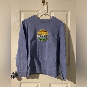 Life is Good crewneck